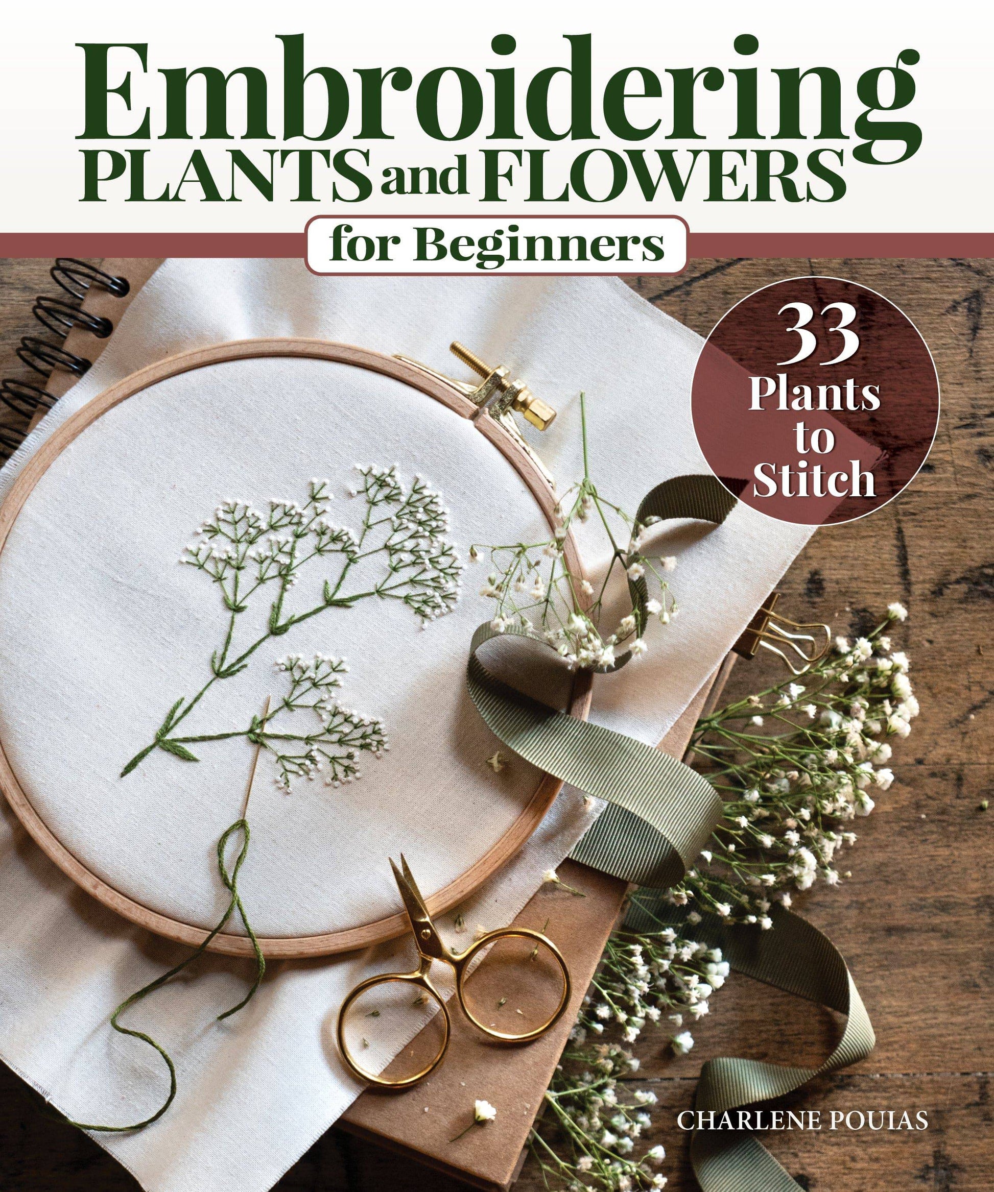 Embroidering Plants and Flowers for Beginners - Fox Chapel Publishing Co.