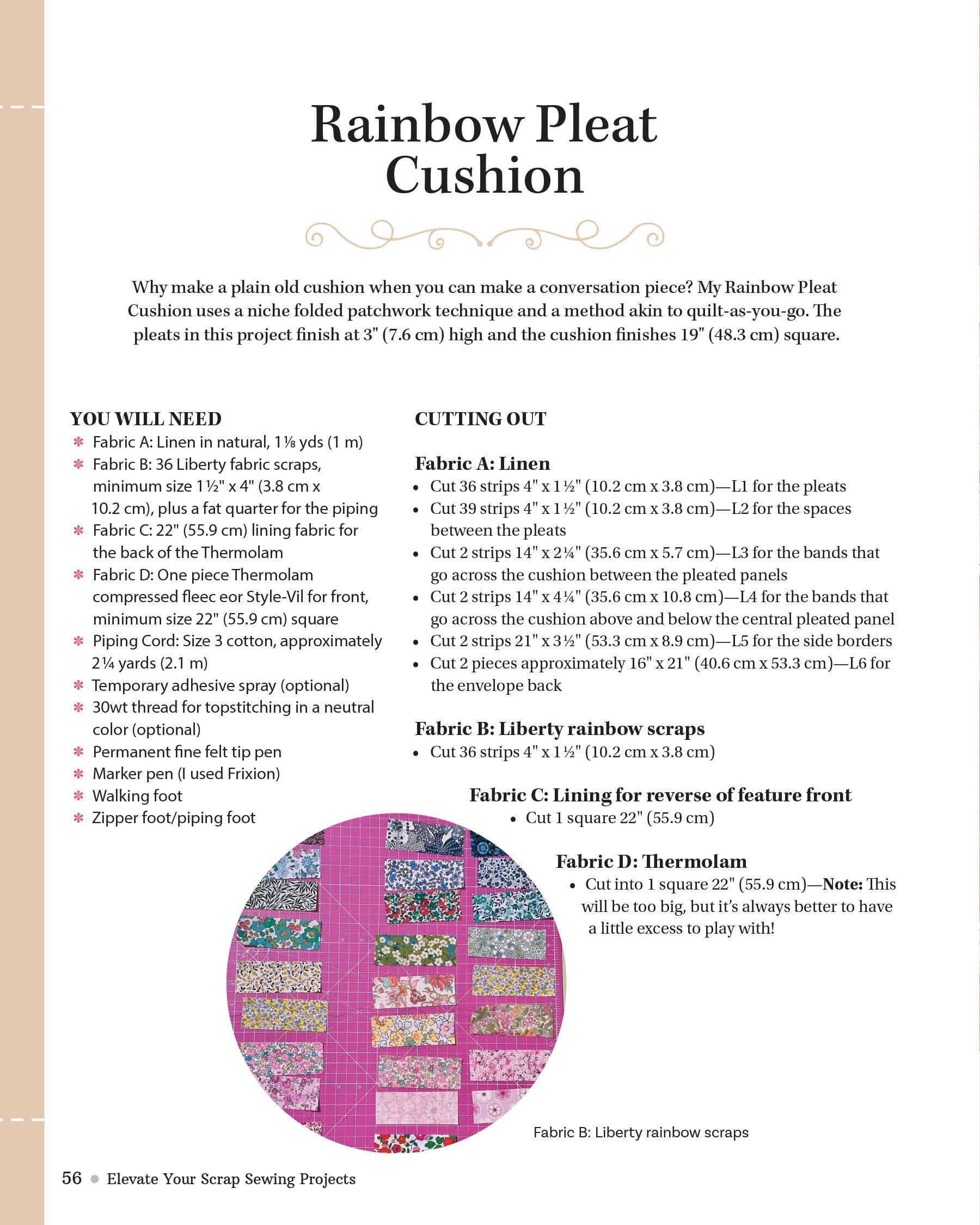 Elevate Your Scrap Sewing Projects - Fox Chapel Publishing Co.