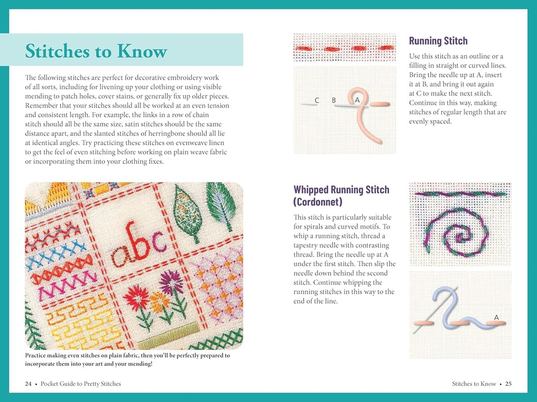 Pocket Guide to Pretty Stitches