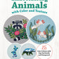 Embroidering Animals with Color and Texture