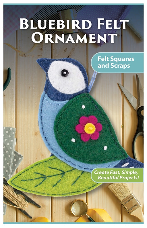 Bluebird Felt Ornament Pattern Pack