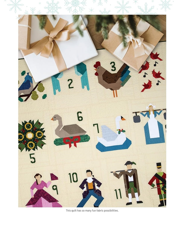 12 Days of Christmas Quilt Block Sampler