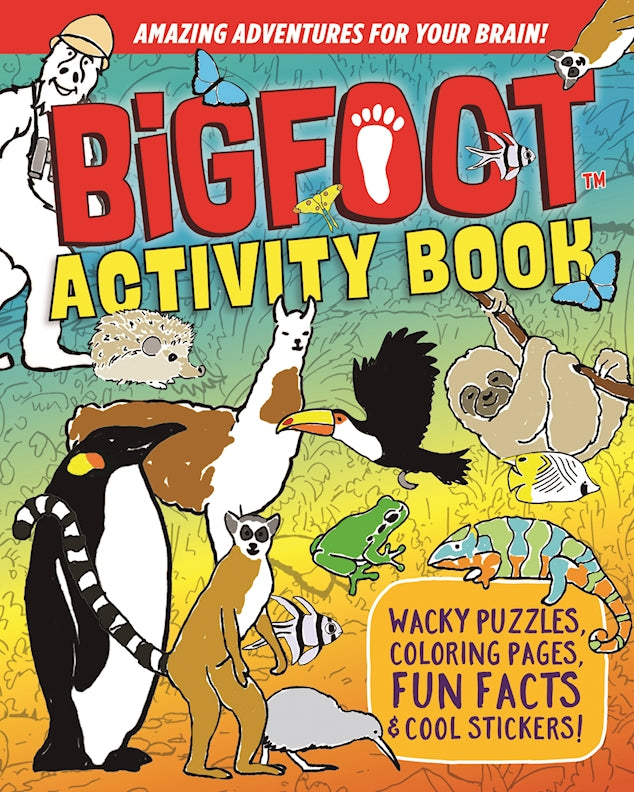 BigFoot Activity Book