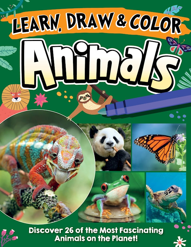 Learn, Draw & Color Animals - Fox Chapel Publishing Co.