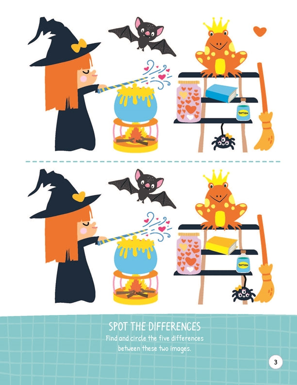 Witches and Monsters Activity Book