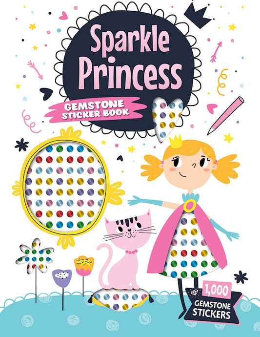 Sparkle Princess Gemstone Sticker Book