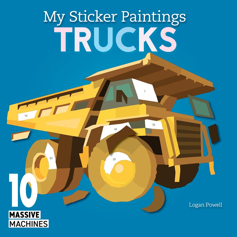 My Sticker Paintings: Trucks