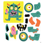 First Fun Sticker Painting: Monster Friends