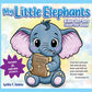 Faith-based coloring book for preschoolers with friendly elephant illustrations