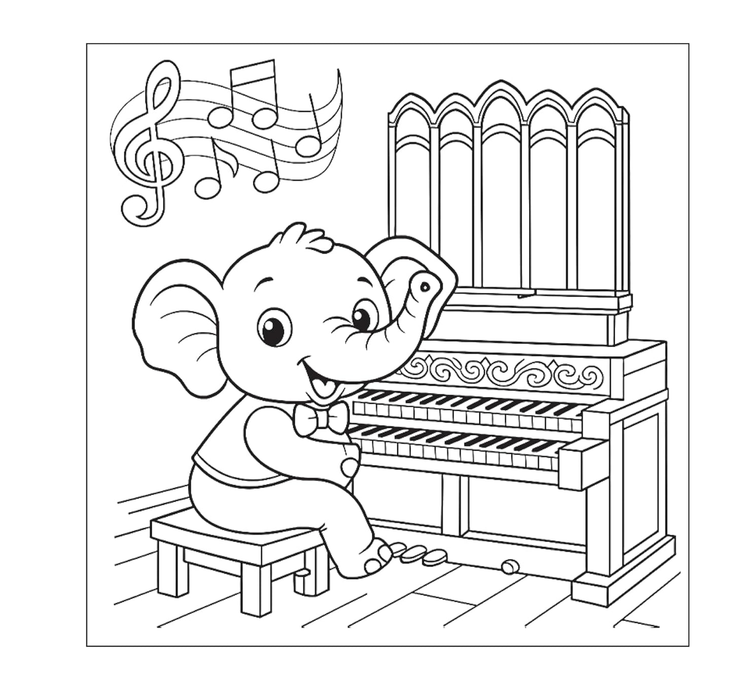 My Little Elephants Bible Verses Coloring Book