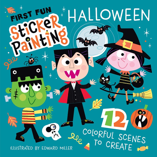 First Fun Sticker Painting: Halloween