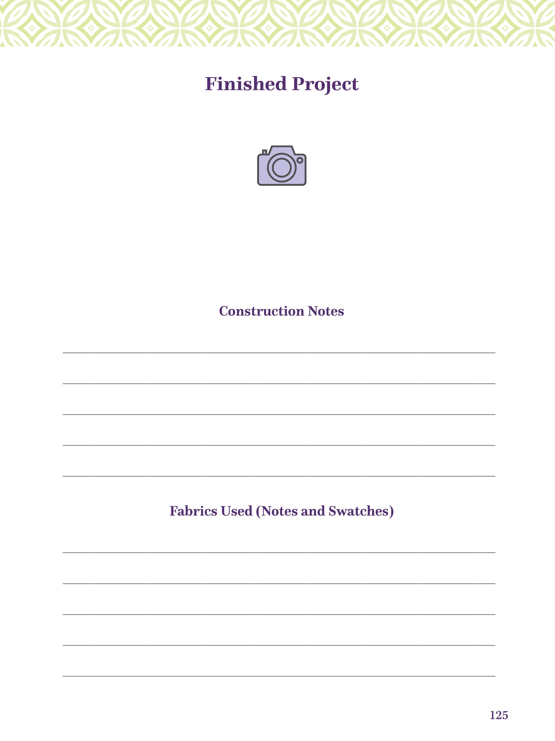 My Quilting Journal - Fox Chapel Publishing Co.