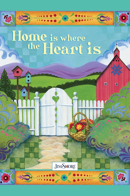 Home is Where the Heart Is Mini Notebook