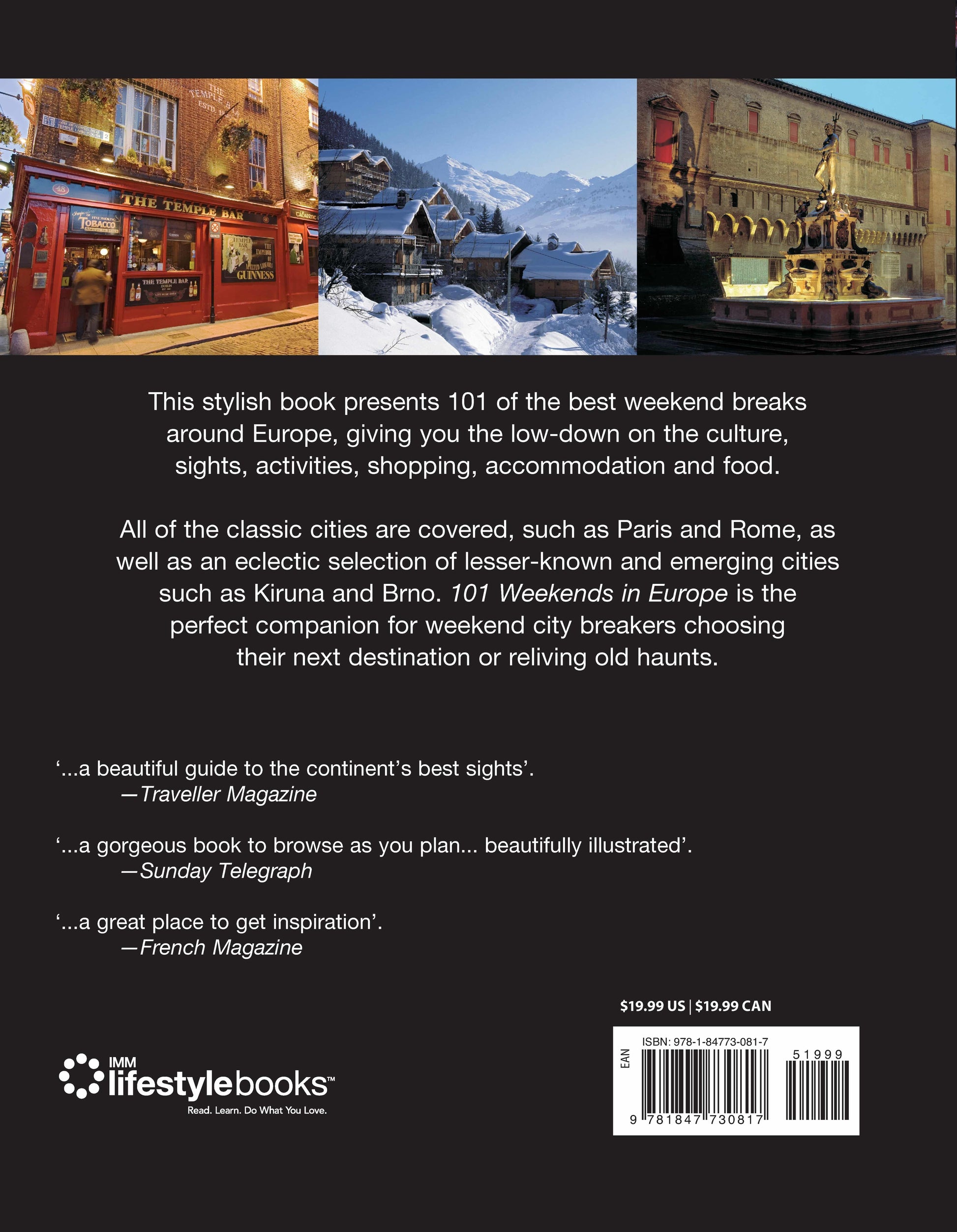 101 Weekends in Europe - Fox Chapel Publishing Co.