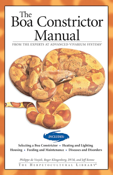 Boa Constrictor Manual | Fox Chapel Publishing Co.