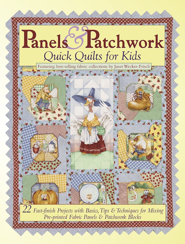 Panels & Patchwork: Quick Quilts for Kids - Fox Chapel Publishing Co.