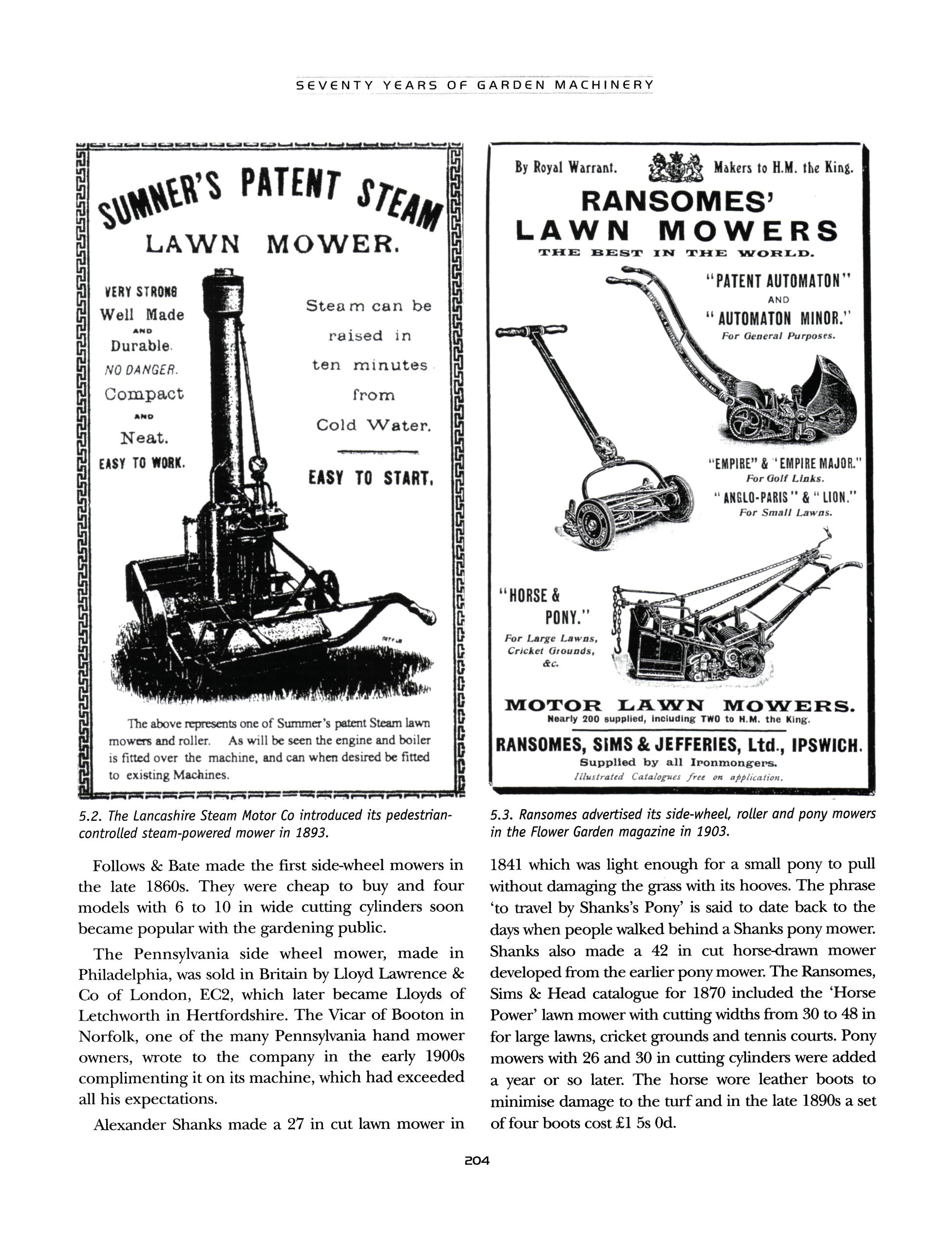 Seventy Years of Garden Machinery - Fox Chapel Publishing Co.