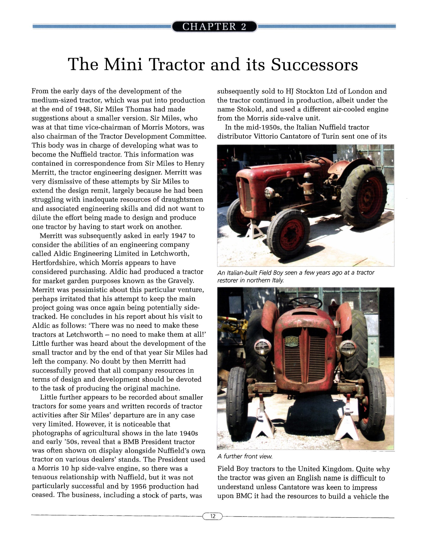 The Nuffield Tractor Story,: v. 2