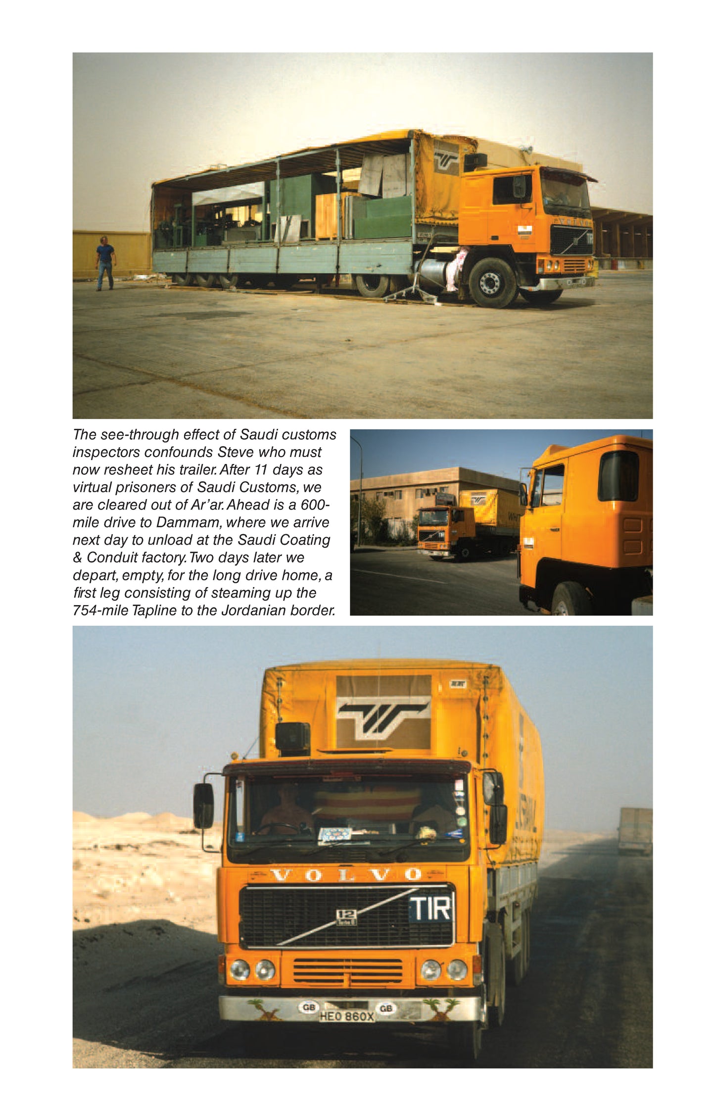 Juggernaut: Trucking to Saudi Arabia