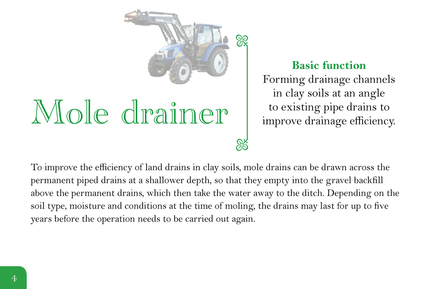 Know Your Farm Machinery