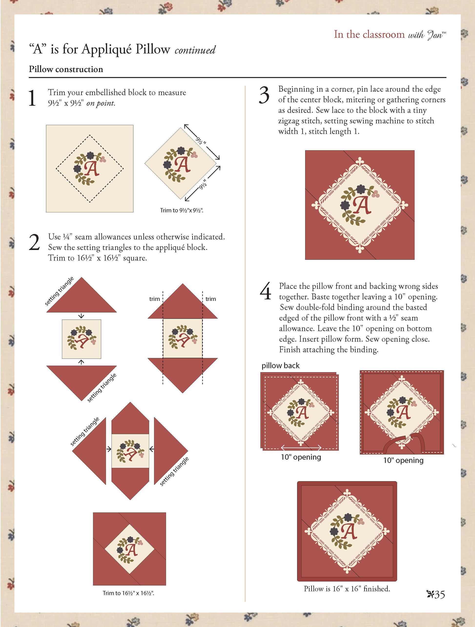 Applique & Embroidery Fundamentals - Fox Chapel Publishing Co.