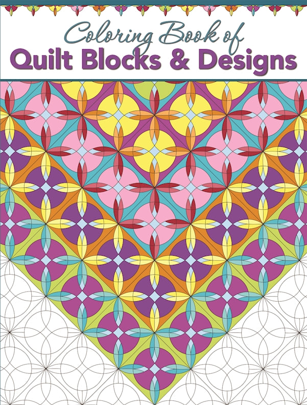 Coloring Book of Quilt Blocks & Designs