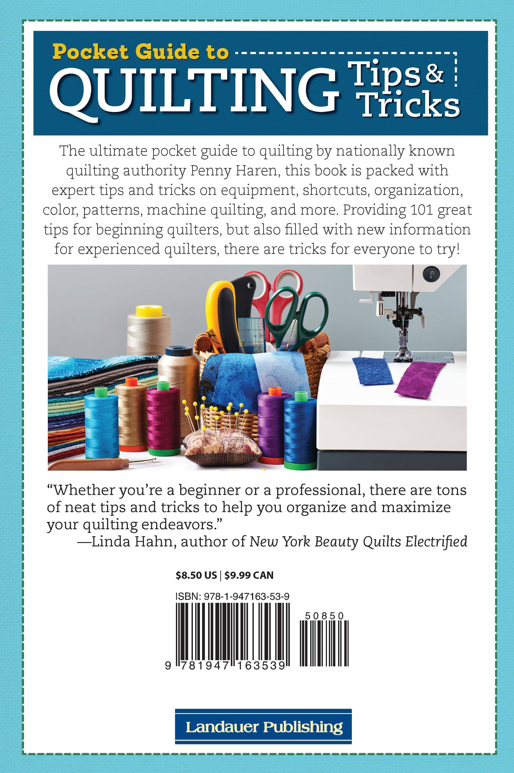 Pocket Guide to Quilting Tips & Tricks - Fox Chapel Publishing Co.