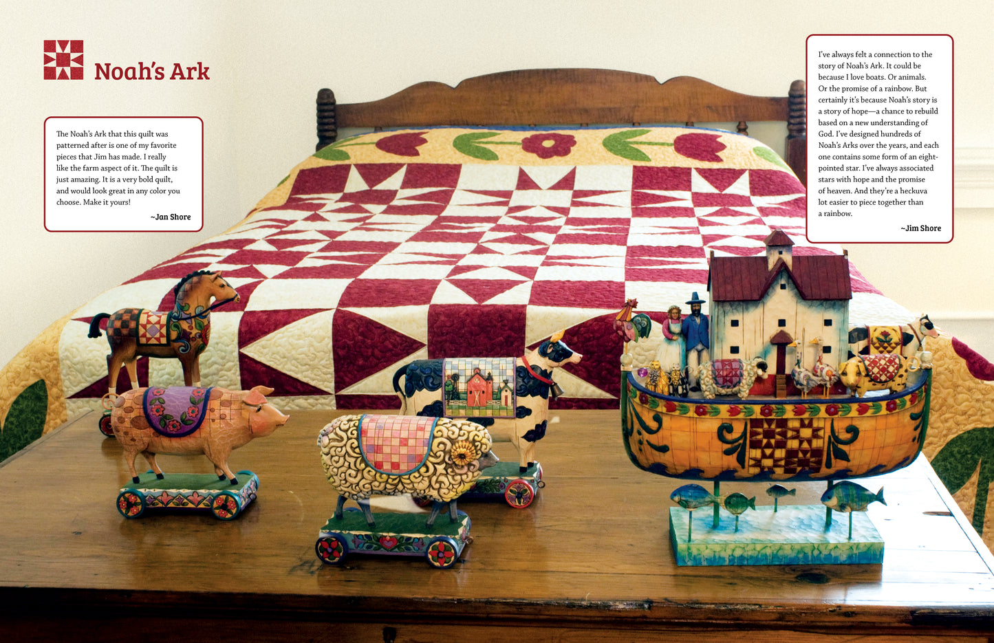 Classic & Colorful Patchwork and Appliqué Quilt Patterns