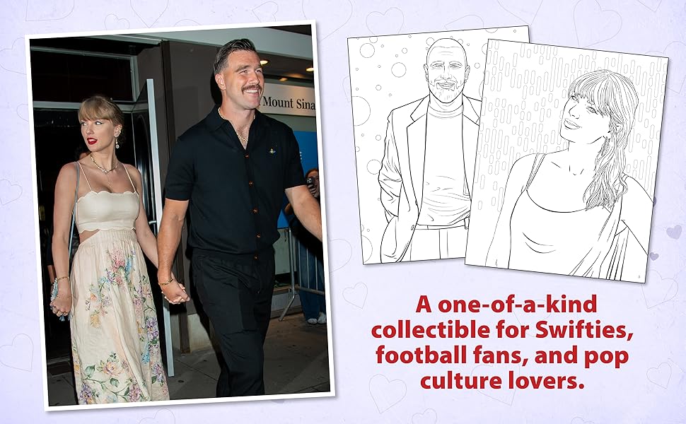 Unofficial Insider's Guide Taylor Swift & Travis Kelce Superstar Activity Book