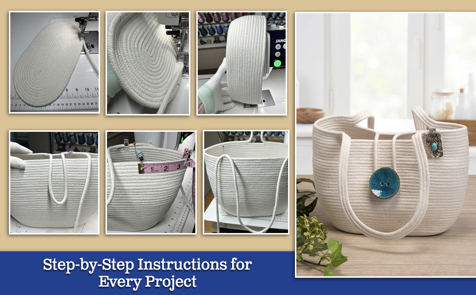 Creative Zigzag Rope Sewing Projects