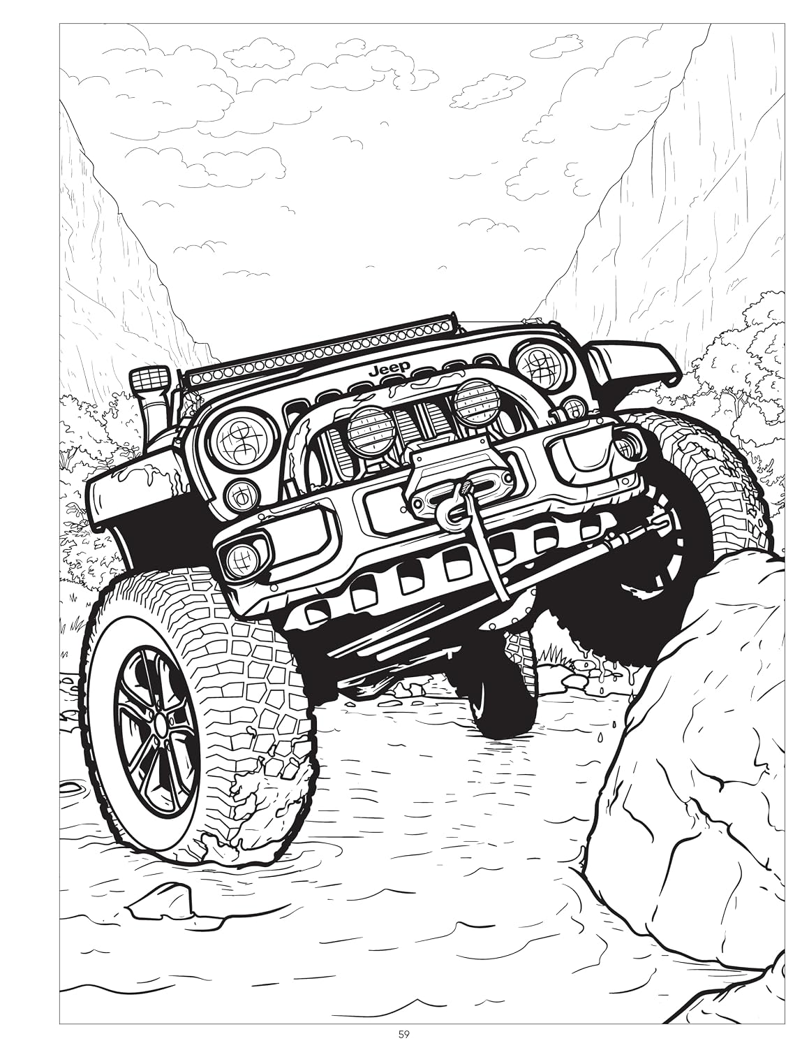 Amazing Adventures Jeep® Coloring & Activity Book