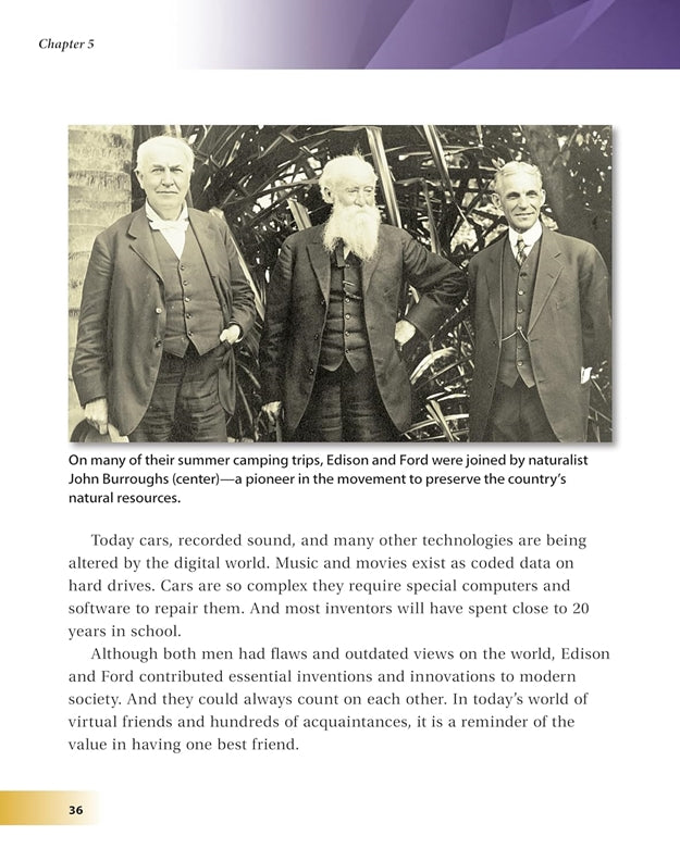 Famous Friends: Henry Ford and Thomas Edison