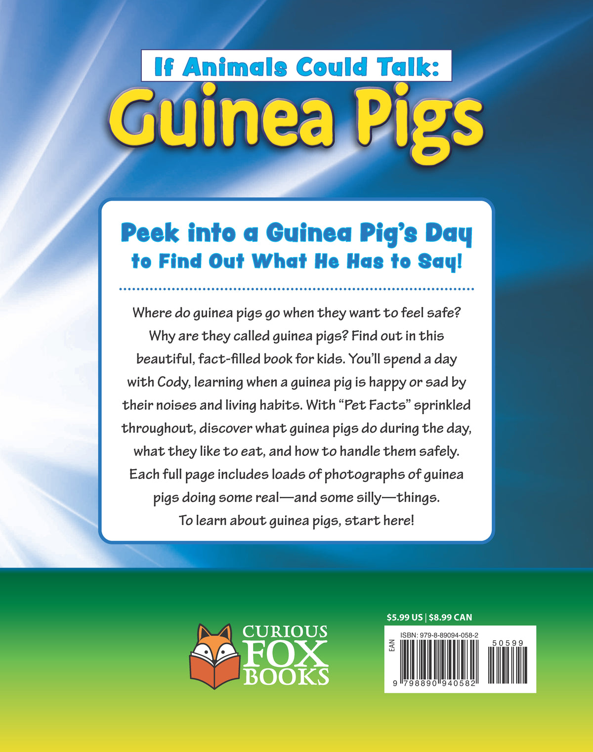 If Animals Could Talk: Guinea Pigs