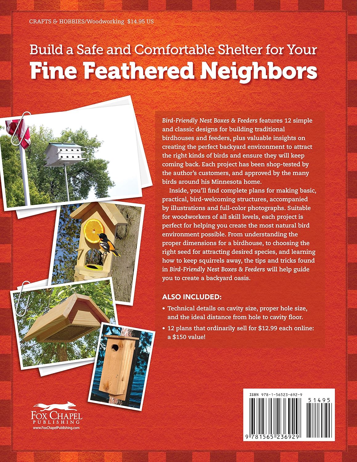 Bird-Friendly Nest Boxes & Feeders