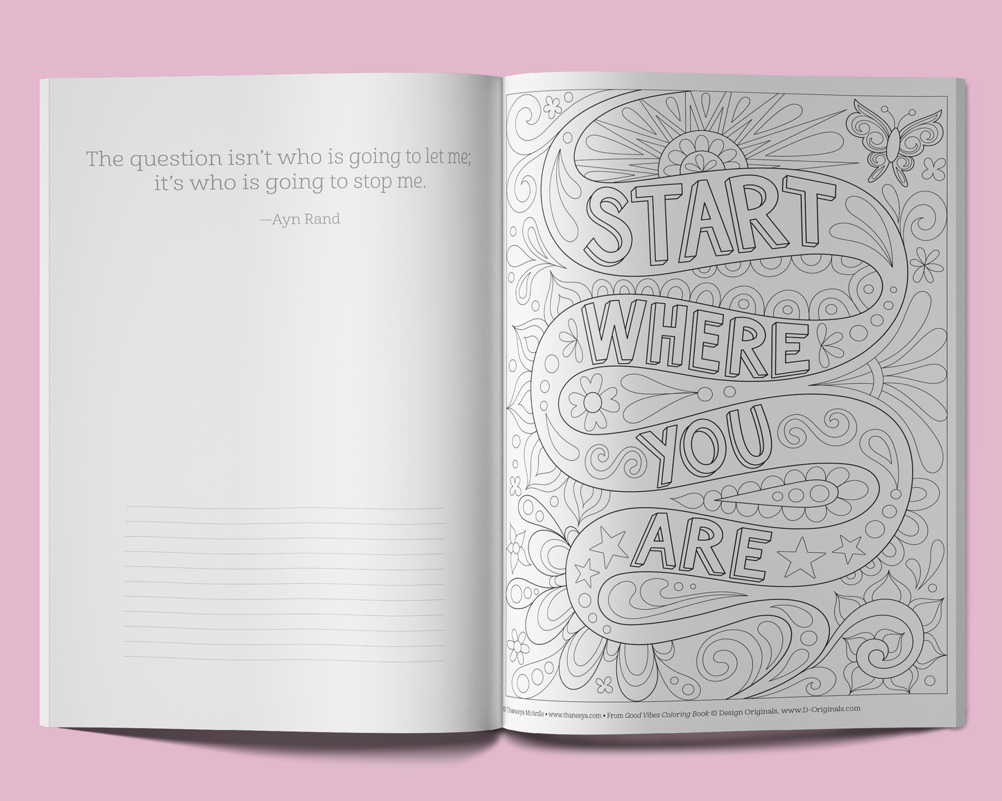 Good Vibes Coloring Book Customized