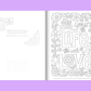 More Good Vibes Coloring Book Customized