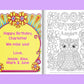 More Good Vibes Coloring Book Customized