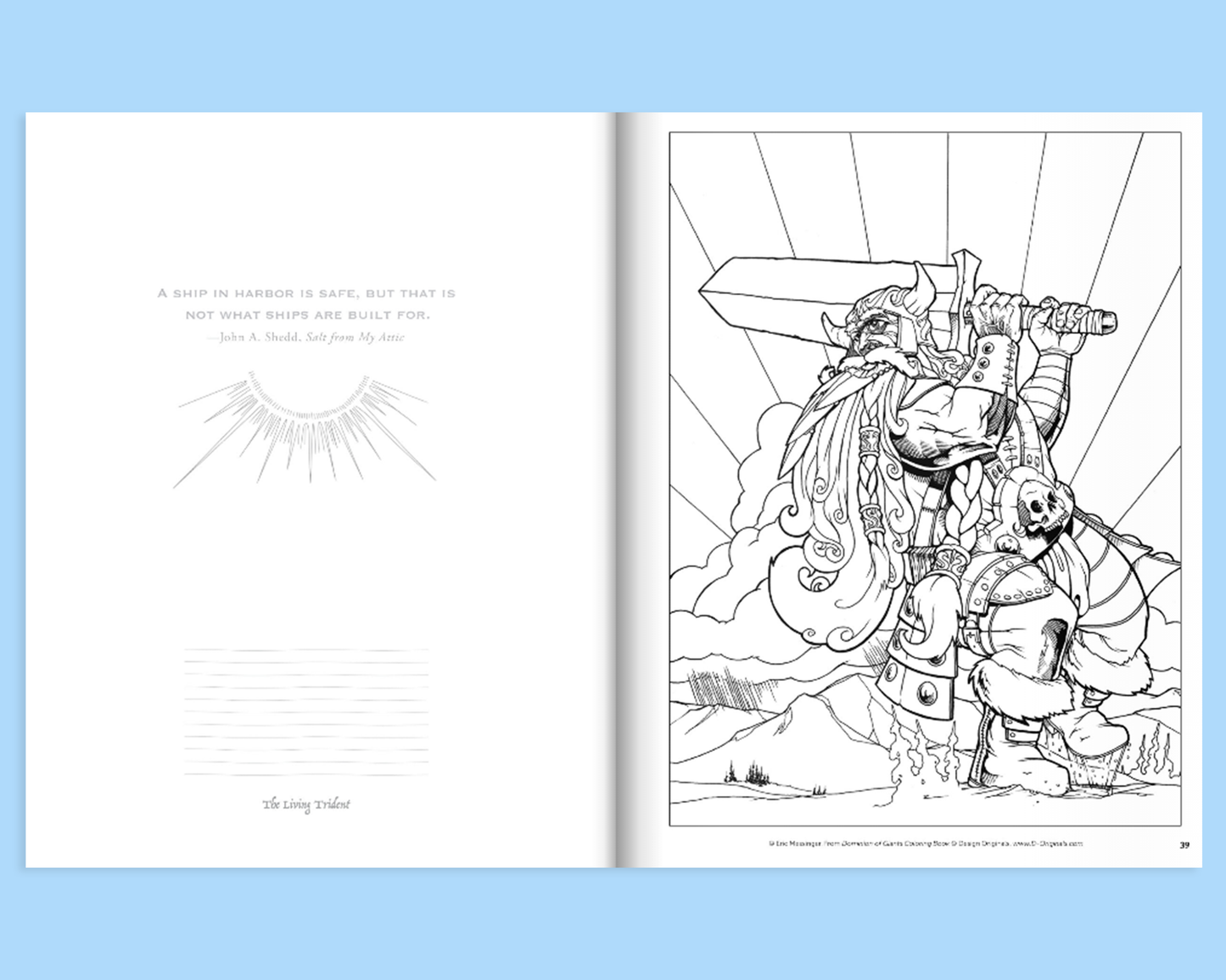 Dominion of Giants Coloring Book Customized