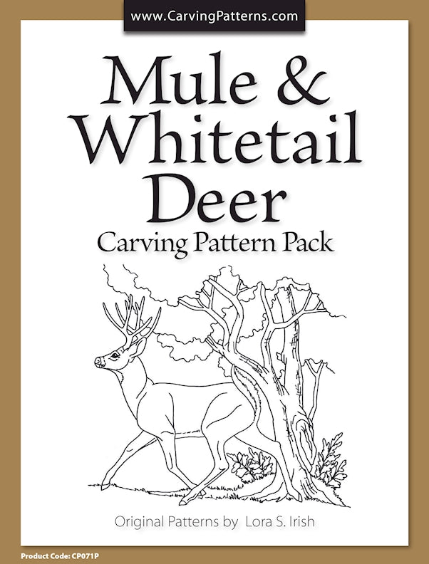 Mule & Whitetail Deer Pattern Pack - Printed