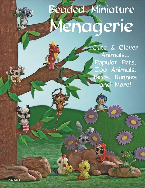 Beaded Miniatures Menagerie - Fox Chapel Publishing Co.