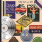 Travel Labels Clip Art with CD