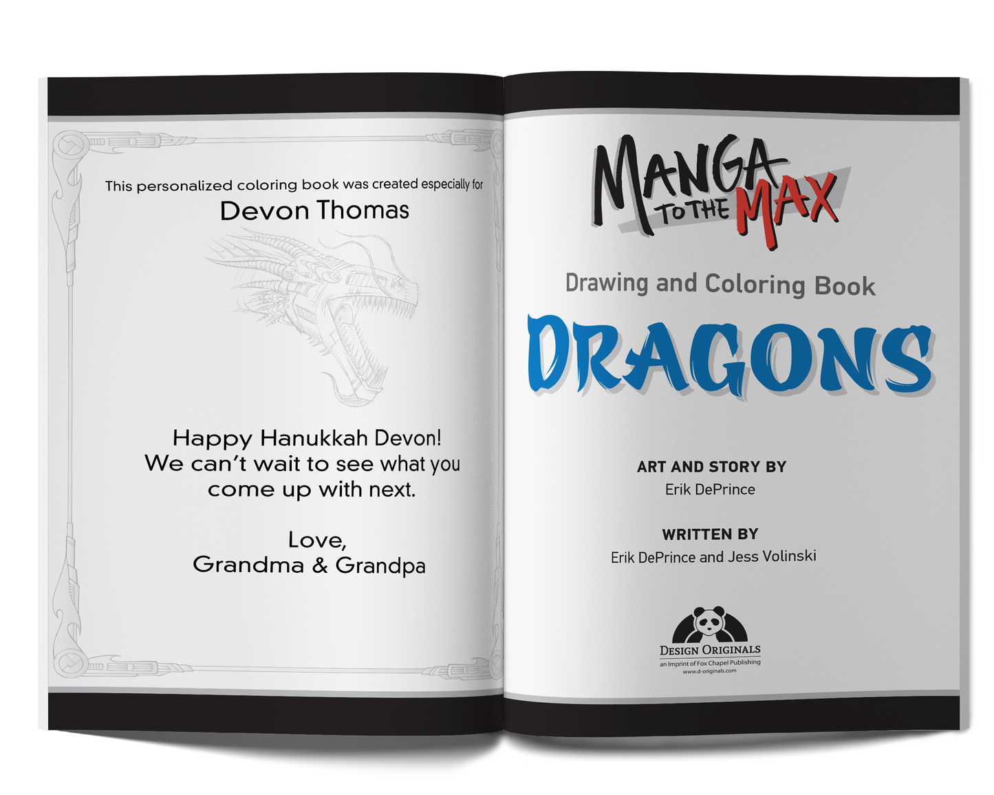 Manga to the Max Dragons Customized