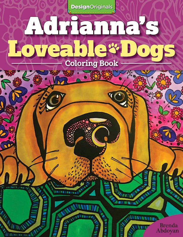 Lovable Dogs Coloring Book Customized