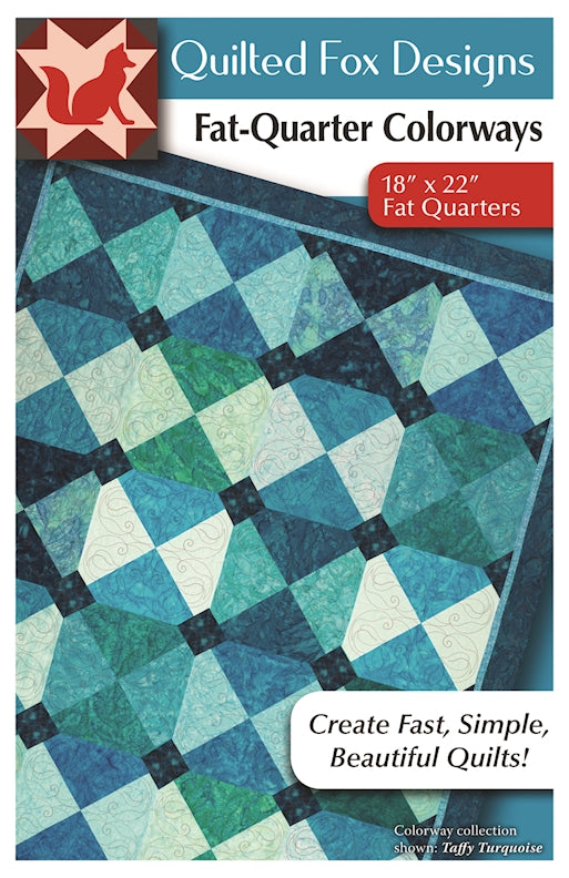Fat-Quarter Colorways Quilt Pattern - Fox Chapel Publishing Co.