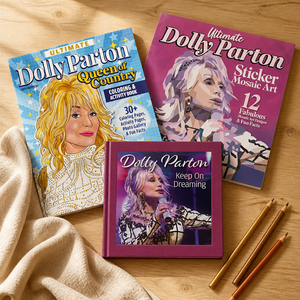 All three Dolly Parton books in the bundle