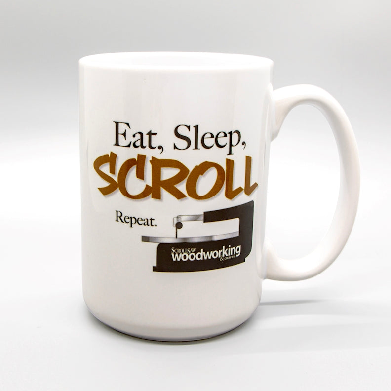 Eat Sleep Scroll Repeat Mug
