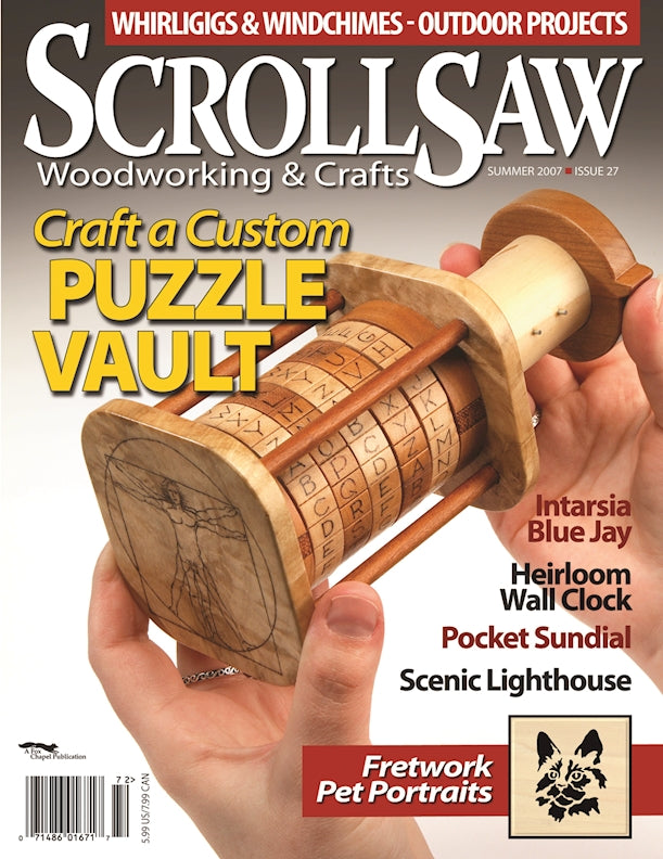 Scroll Saw Woodworking & Crafts - Issue 27 - Summer 2007