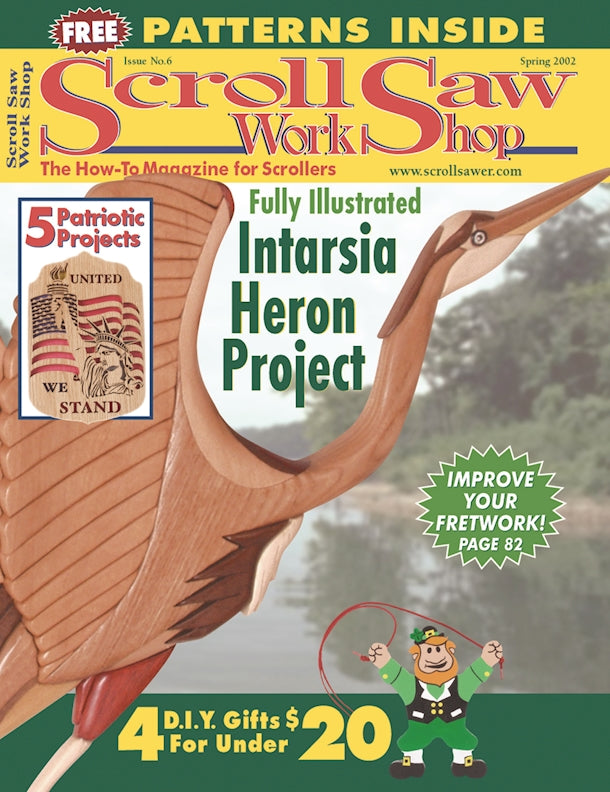Scroll Saw Issue 6 Spring 2002 Fox Chapel Publishing Co.