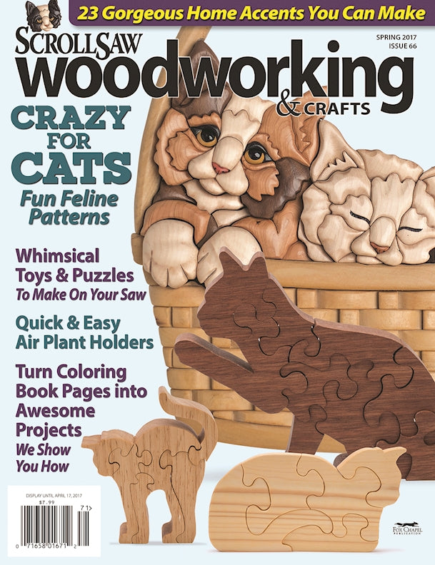 Scroll Saw Woodworking & Crafts Issue 66 Spring 2017