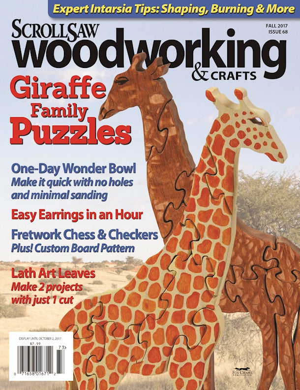 Scroll Saw Woodworking & Crafts Issue 68 Fall 2017
